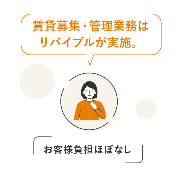 オーナーに手間をかけない事業モデル